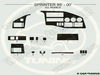 VIP Mercedes Sprinter 95-00  #4257