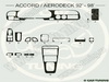 VIP Honda Accord/Aerodeck 92-98  6054