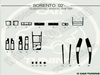 VIP Kia Sorento 02-- CLIMATRONIC, MANUAL SHIFTER  #6368
