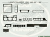 VIP Toyota Land Cruiser J90, J95  96-99  #20661